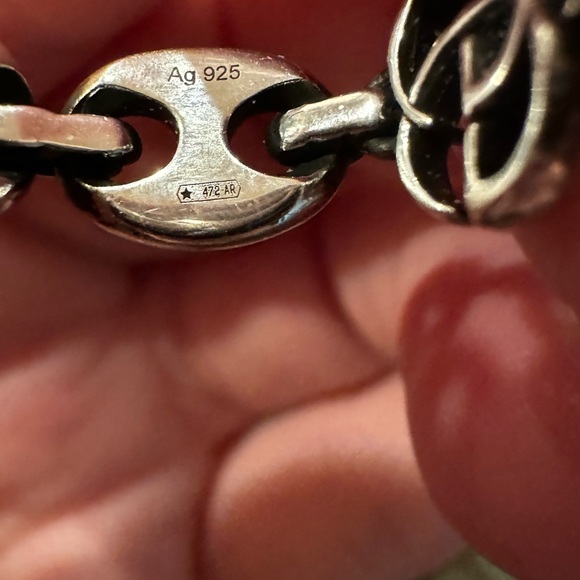 GUCCI Double G Chain Interlocking Ring - Picture 5 of 6
